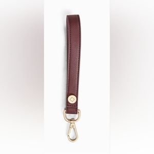 Thirty-One Gifts Wristlet Strap Mulberry Smooth Pebble